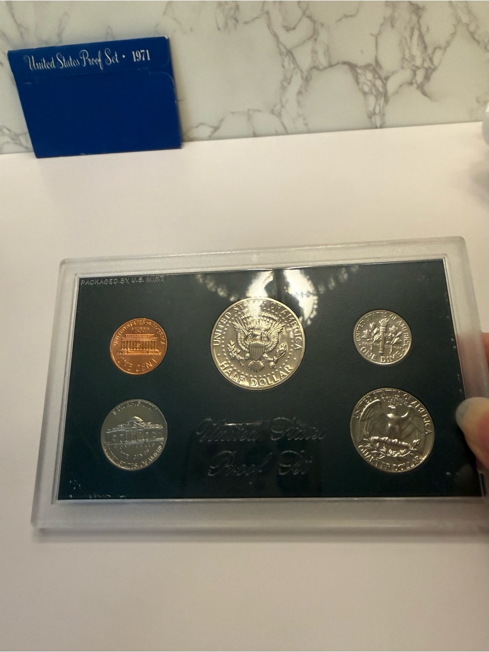 United States Proof Set 1971 Coins - Picture 2 of 3